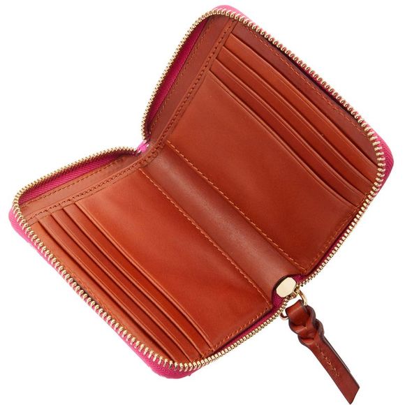Dooney & Bourke Gretta Small Zip Around Wallet - Fuchsia - Picture 3 of 4